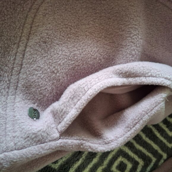 Northern Reflections Fleece Zip-Up Jacket - Gray Pink - Women's M - Picture 7 of 7